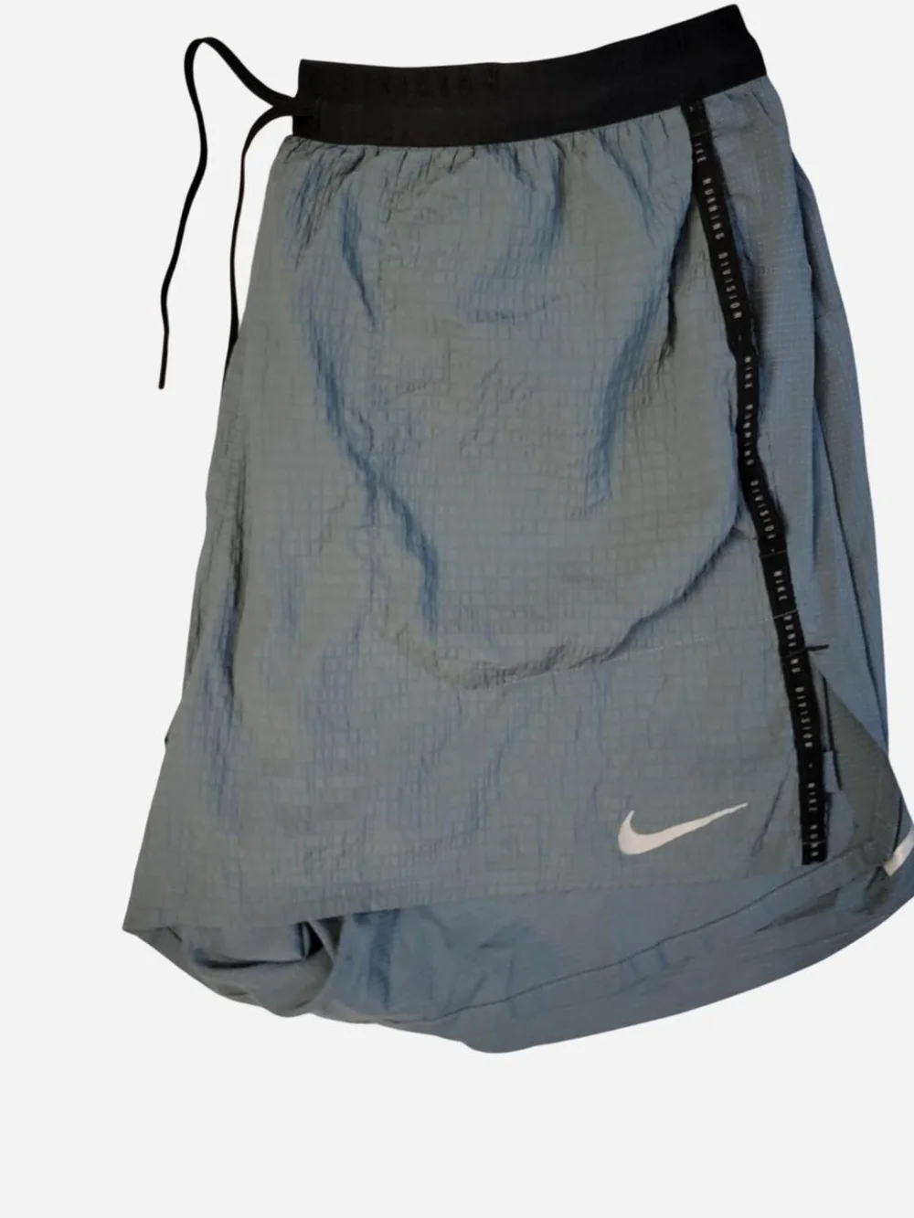 Nike Women's Gray Athletic Shorts with Drawstring